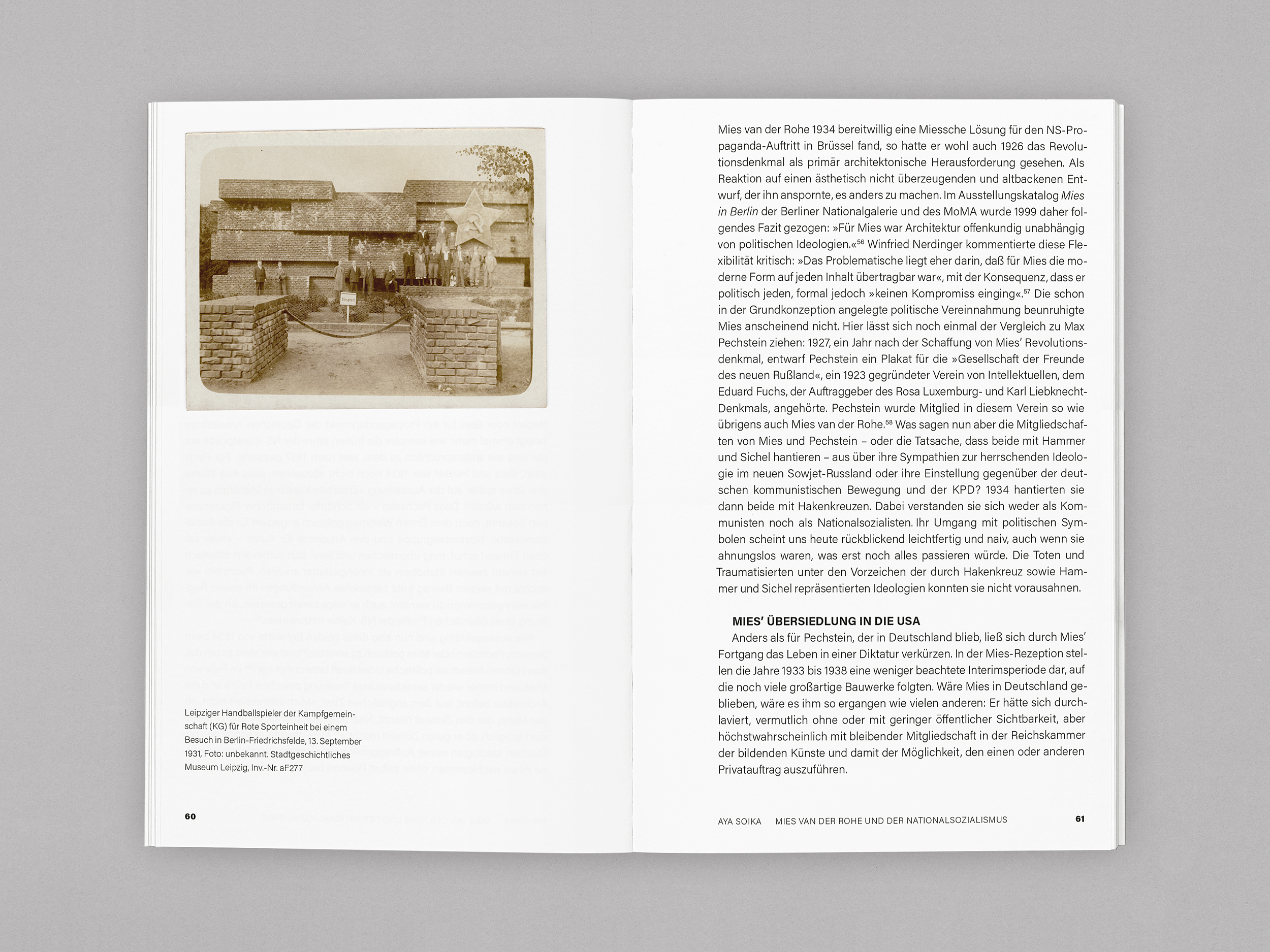 schriftenreihe mies van der rohe haus